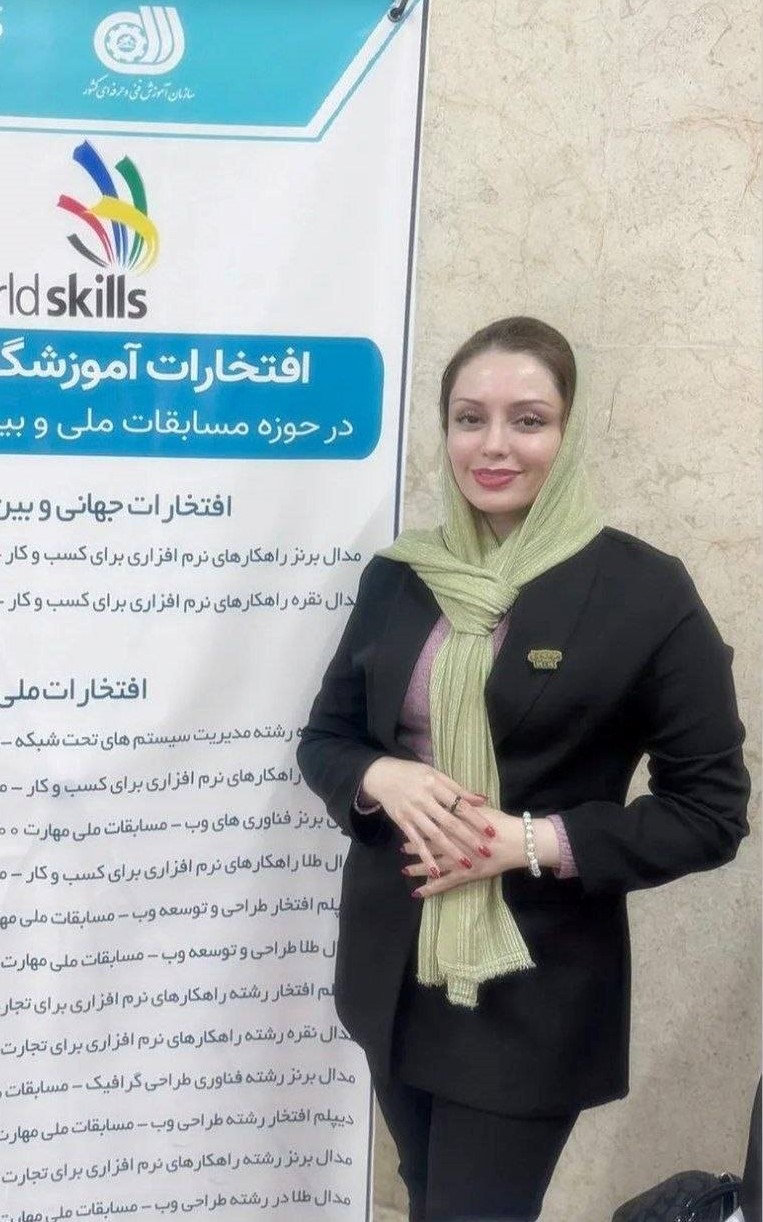 مریم امیدزاده در کلاس
